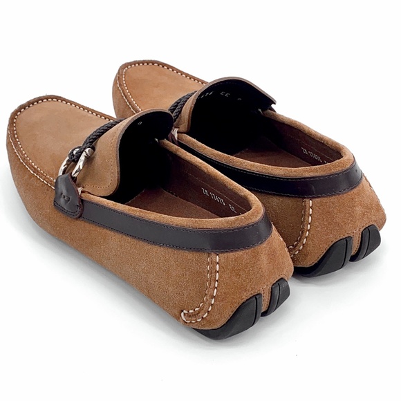 ⚡️SOLD! SALVATORE FERRAGAMO Brown Sahara Moccasins - Picture 6 of 8